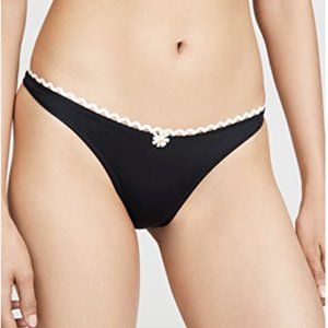 NWT Solid & Striped Daphne Bikini Bottoms Black XL